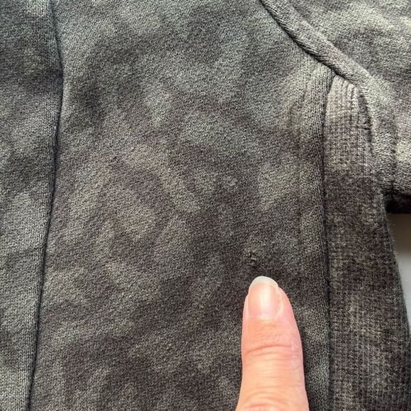 Lululemon Scuba Hoodie Light Cotton Fleece Formation Camo Evergreen Multi - Picture 11 of 15